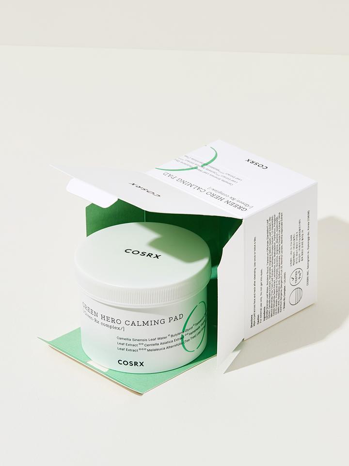 One Step Green Hero Calming Pad 70pcs - PIBU Skincare