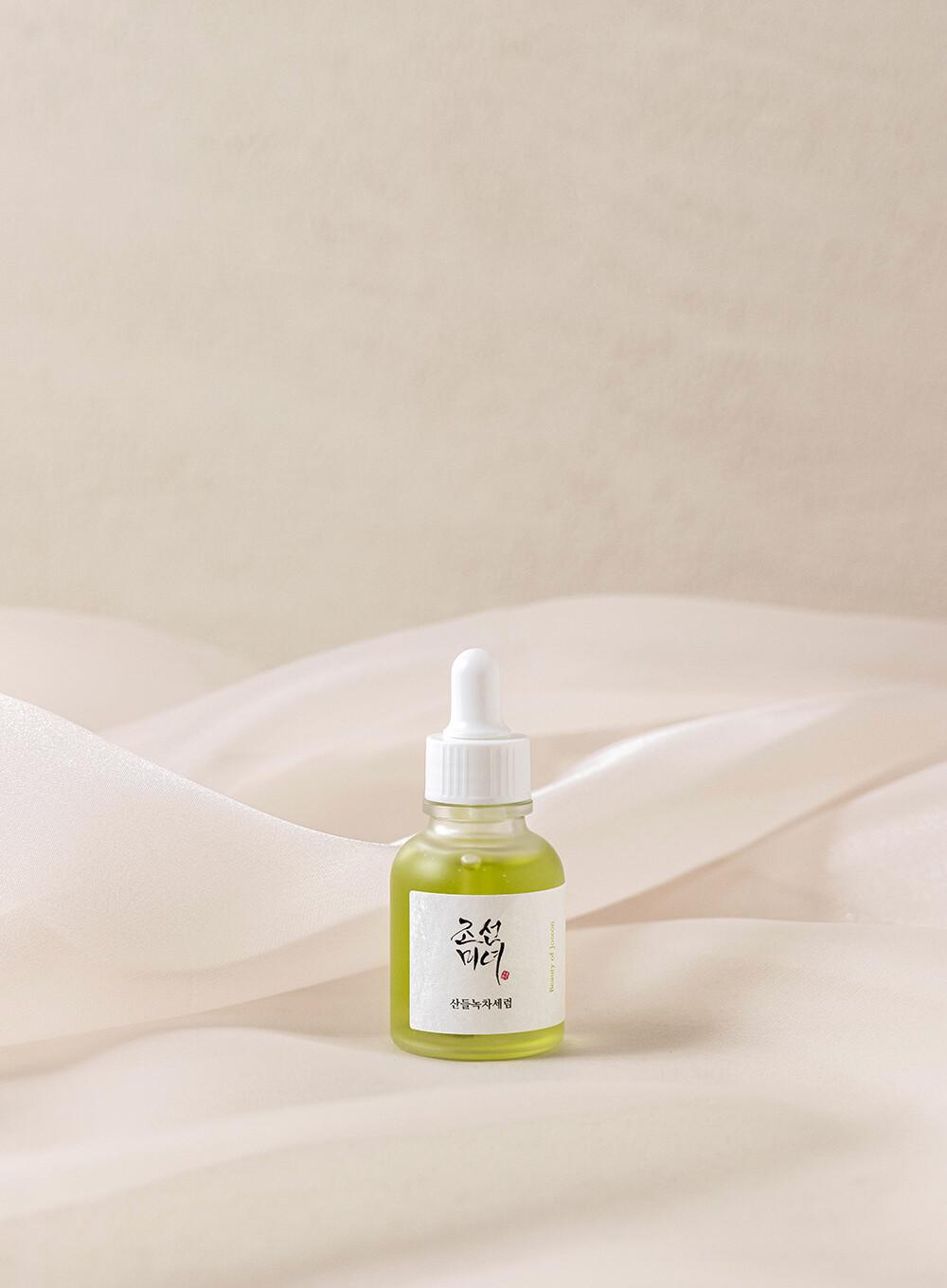 Calming Serum : Green tea + Panthenol 30ml - PIBU Skincare