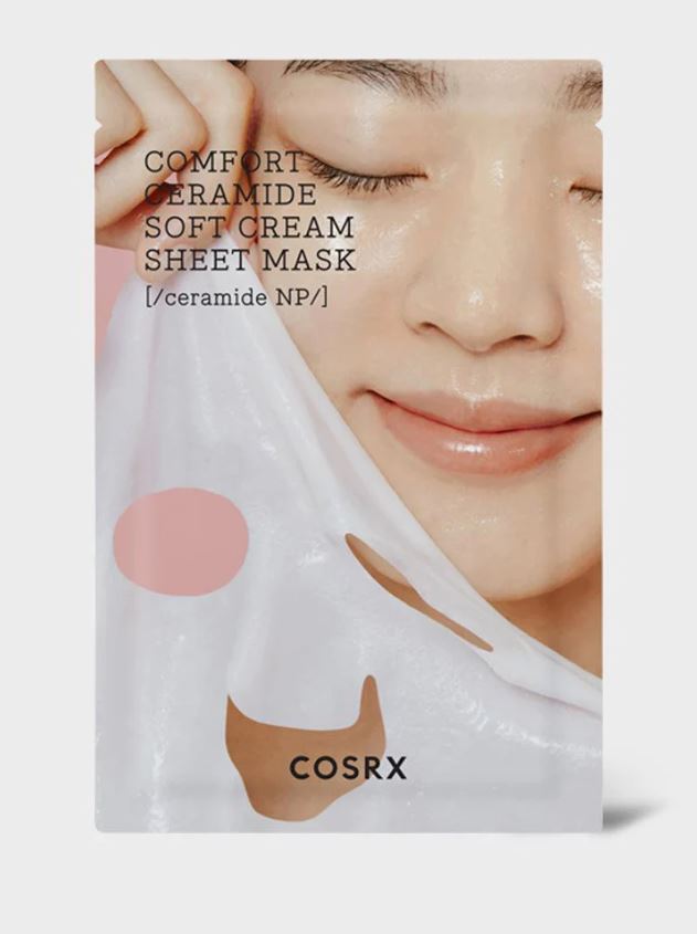 Balancium Comfort Ceramide Soft Cream Sheet Mask 1ea 26g - PIBU Skincare