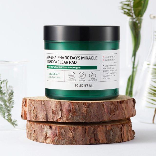 AHA BHA PHA 30 Days Miracle Truecica Clear Pad 70ea - PIBU Skincare