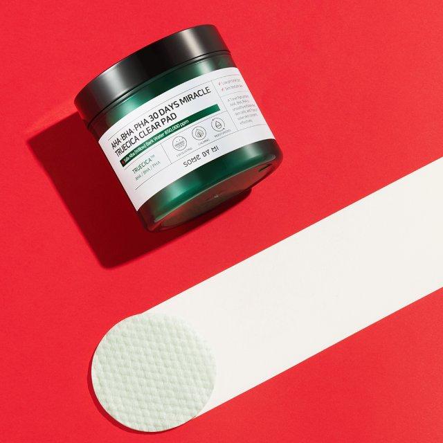 AHA BHA PHA 30 Days Miracle Truecica Clear Pad 70ea - PIBU Skincare