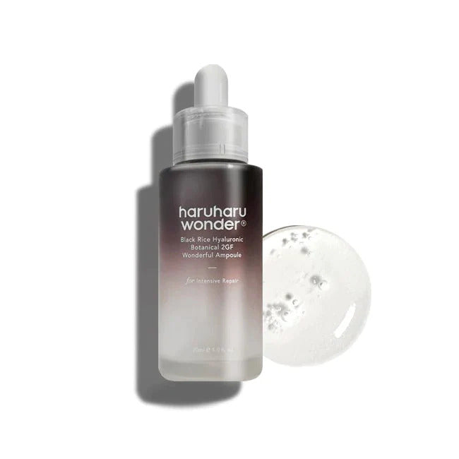 Black Rice Hyaluronic Botanical 2GF Wonderful Ampuole 30ml - PIBU Skincare