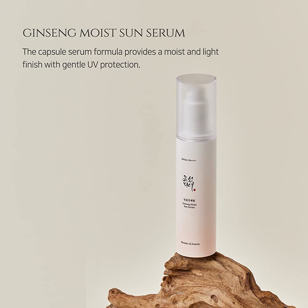 Ginseng Moist Sun Serum 50ml - PIBU Skincare