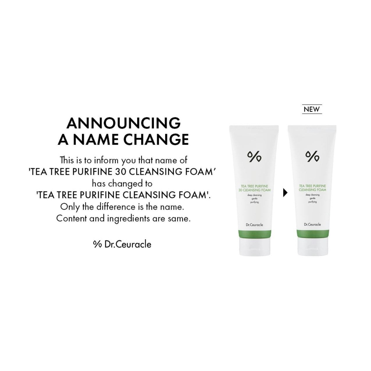 Tea Tree Purifine 30 Cleansing Foam 150g - PIBU Skincare
