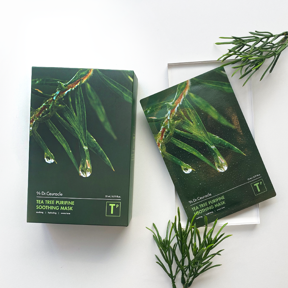 Tea Tree Purifine Soothing Mask 10pcs - PIBU Skincare