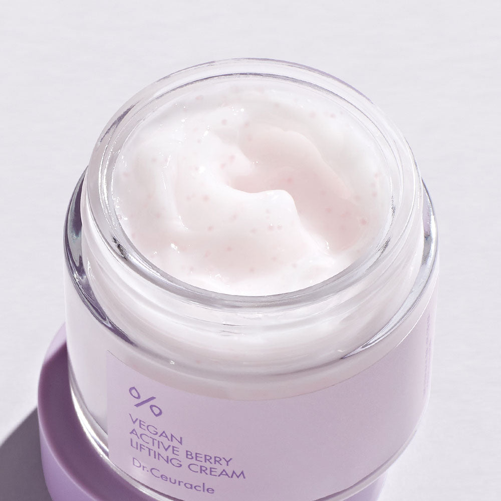 Vegan Active Berry Lifting Cream 75g - PIBU Skincare