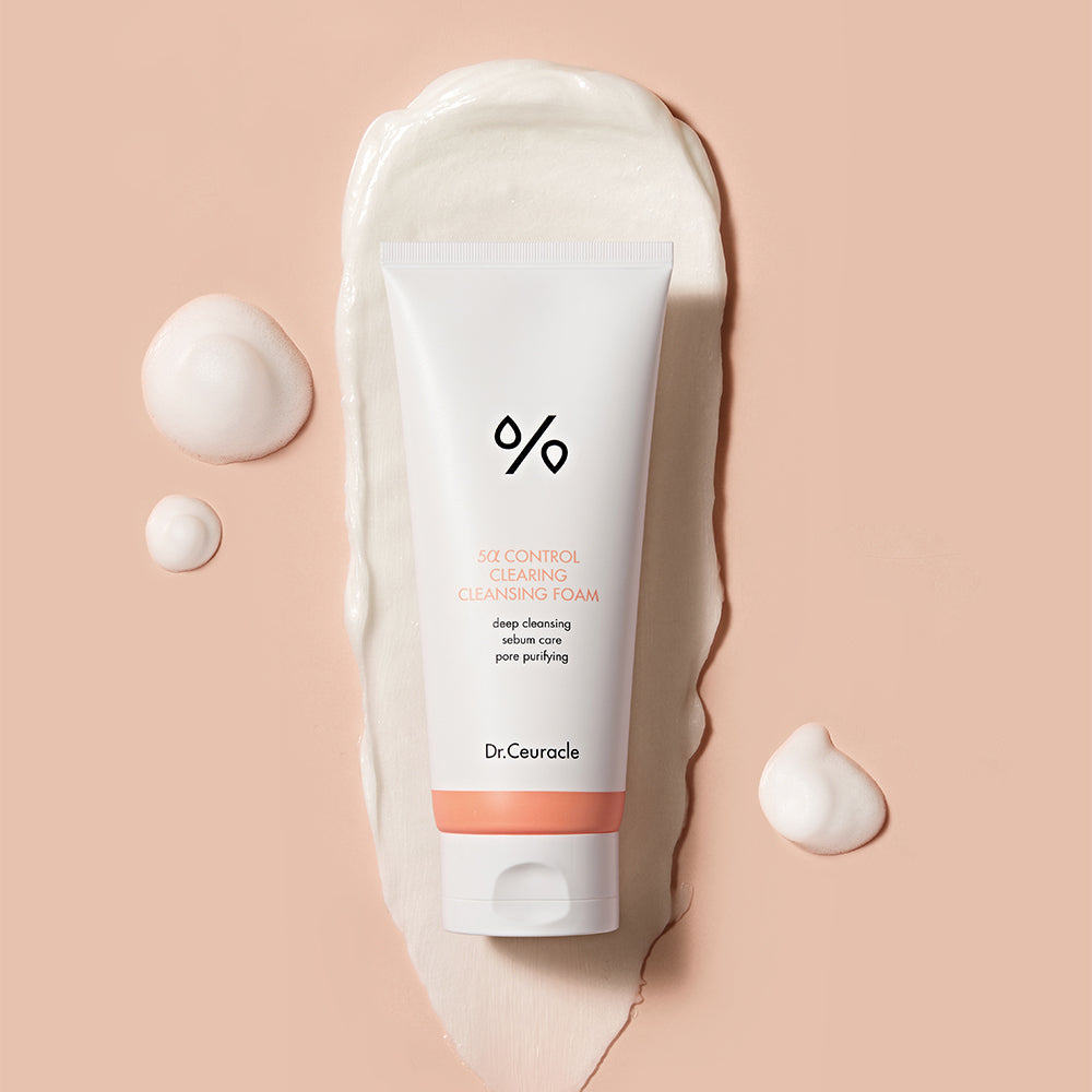 5α Control Clearing
Cleansing Foam 200ml - PIBU Skincare