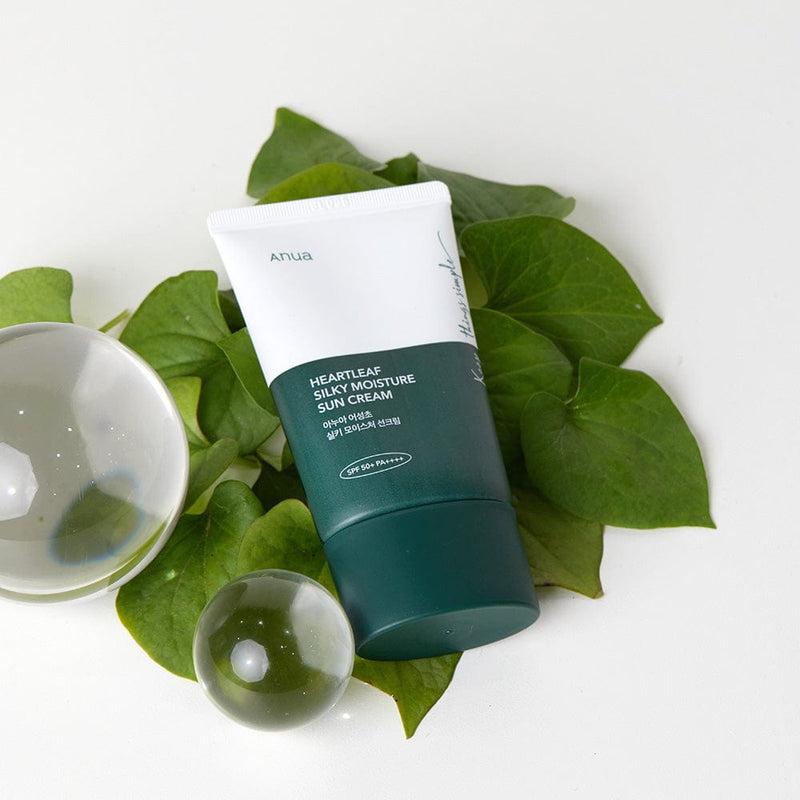 HEARTLEAF SILKY MOISTURE SUNSCREEN 50ml - PIBU Skincare