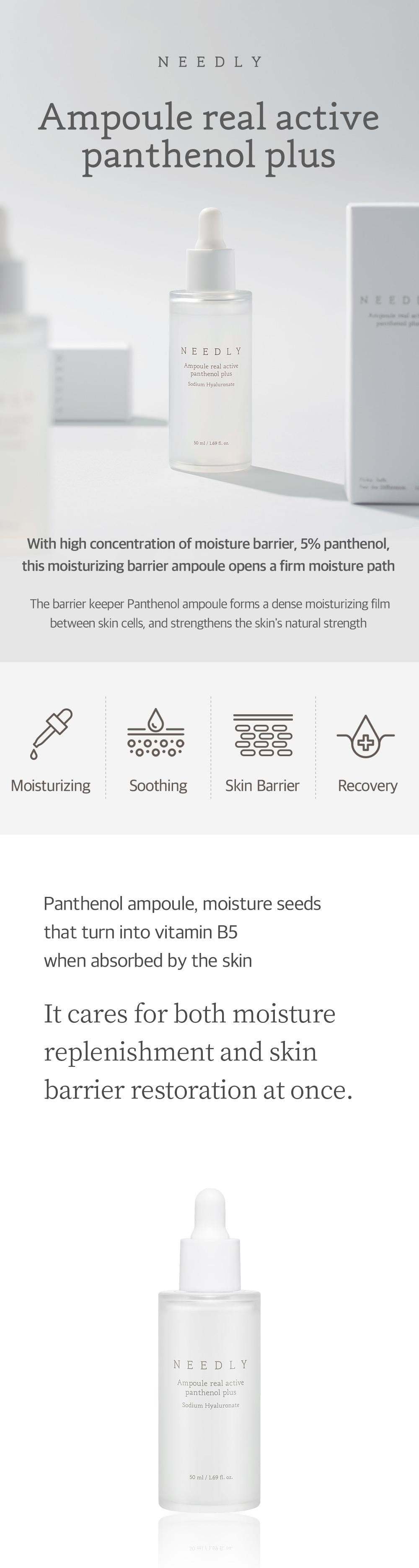 Ampoule real active panthenol plus 50ml