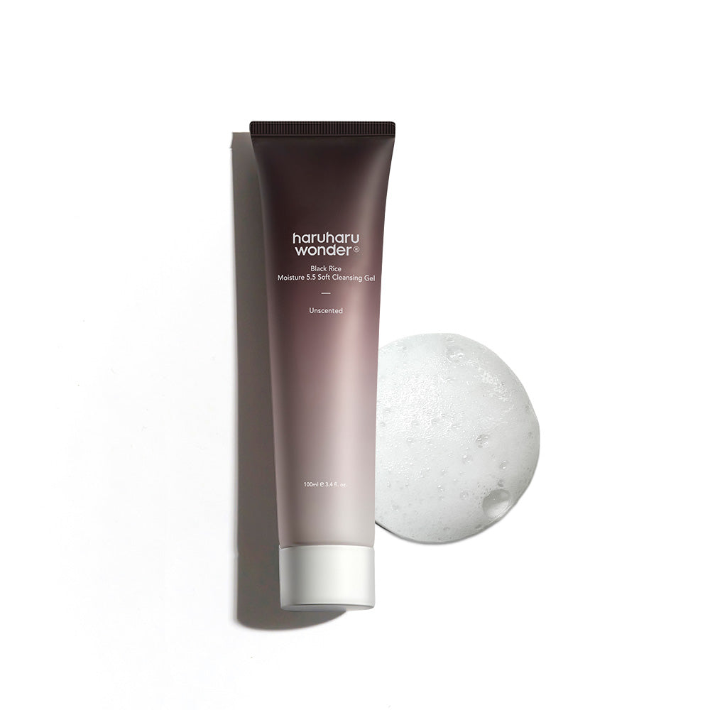 Black Rice Moisture 5.5 Soft Cleansing Gel 100ml - PIBU Skincare