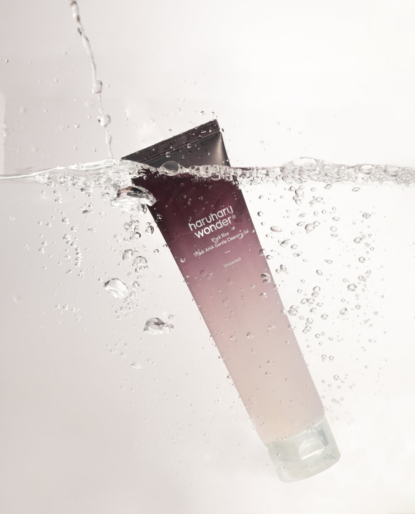 Black Rice Triple AHA Gentle Cleansing Gel Unscented 100ml - PIBU Skincare