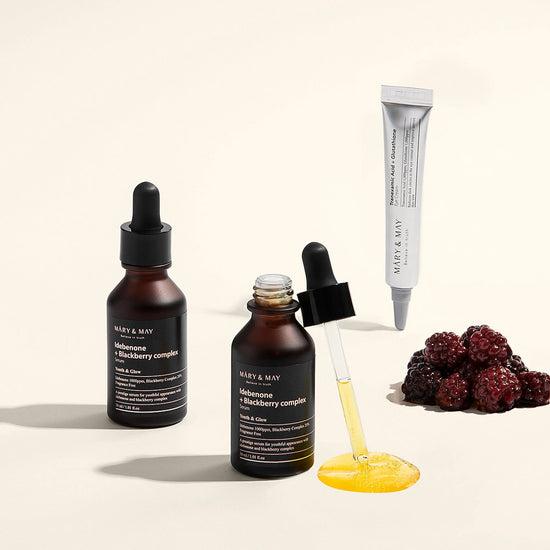 Idebenone Blackberry Serum Duo Twin Pack (30ml x2+Eye cream12g)