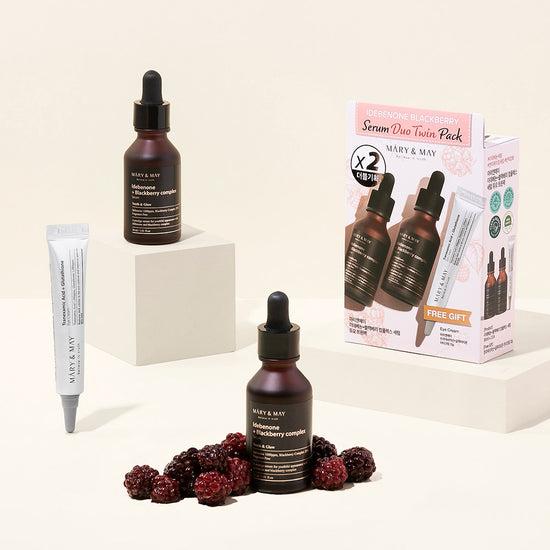 Idebenone Blackberry Serum Duo Twin Pack (30ml x2+Eye cream12g)