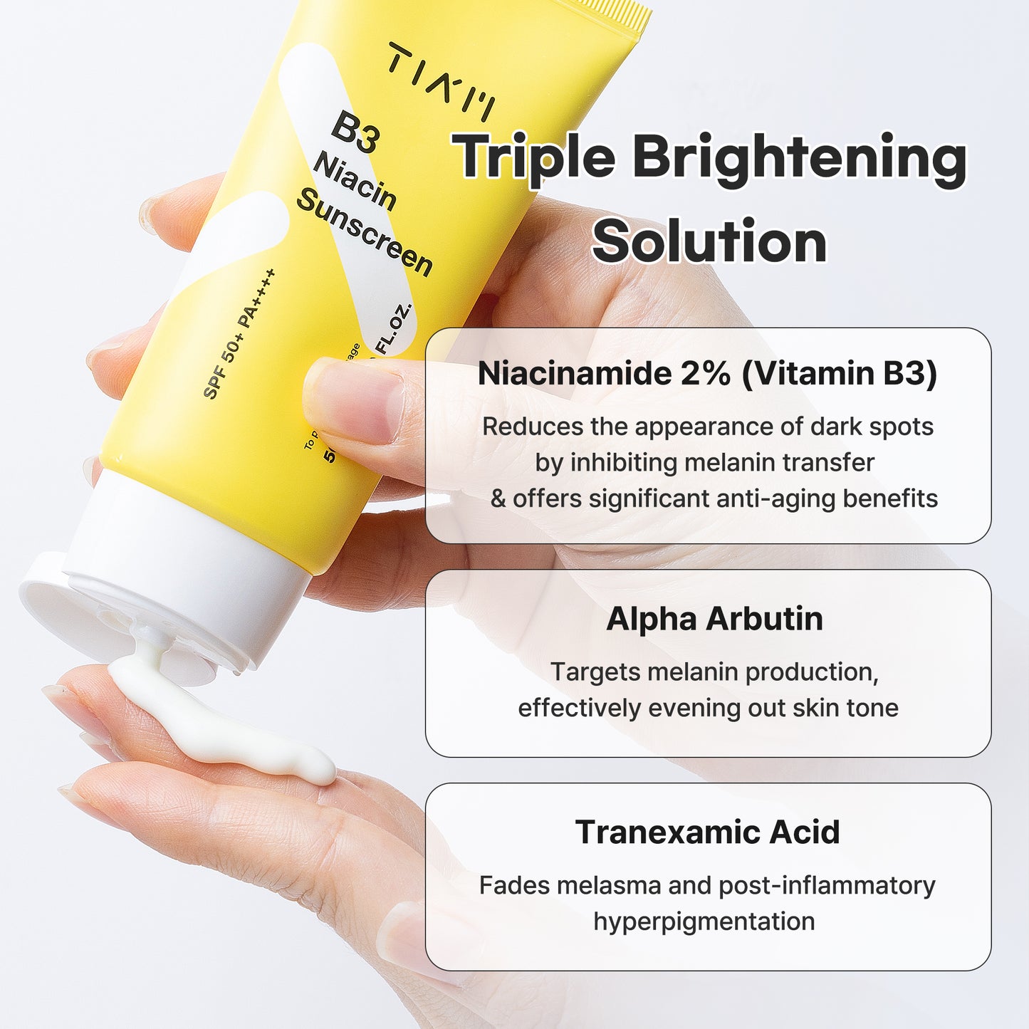 B3 Niacin Sunscreen 50ml