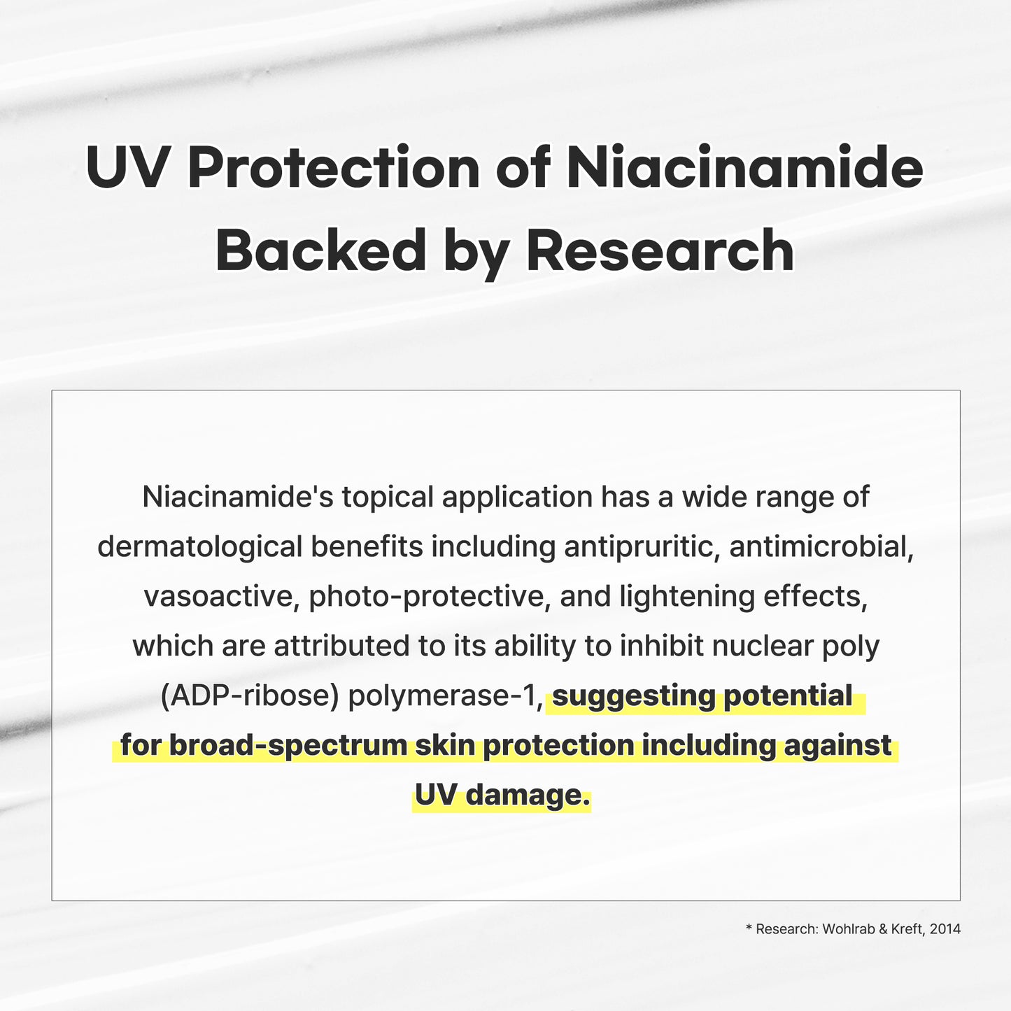 B3 Niacin Sunscreen 50ml