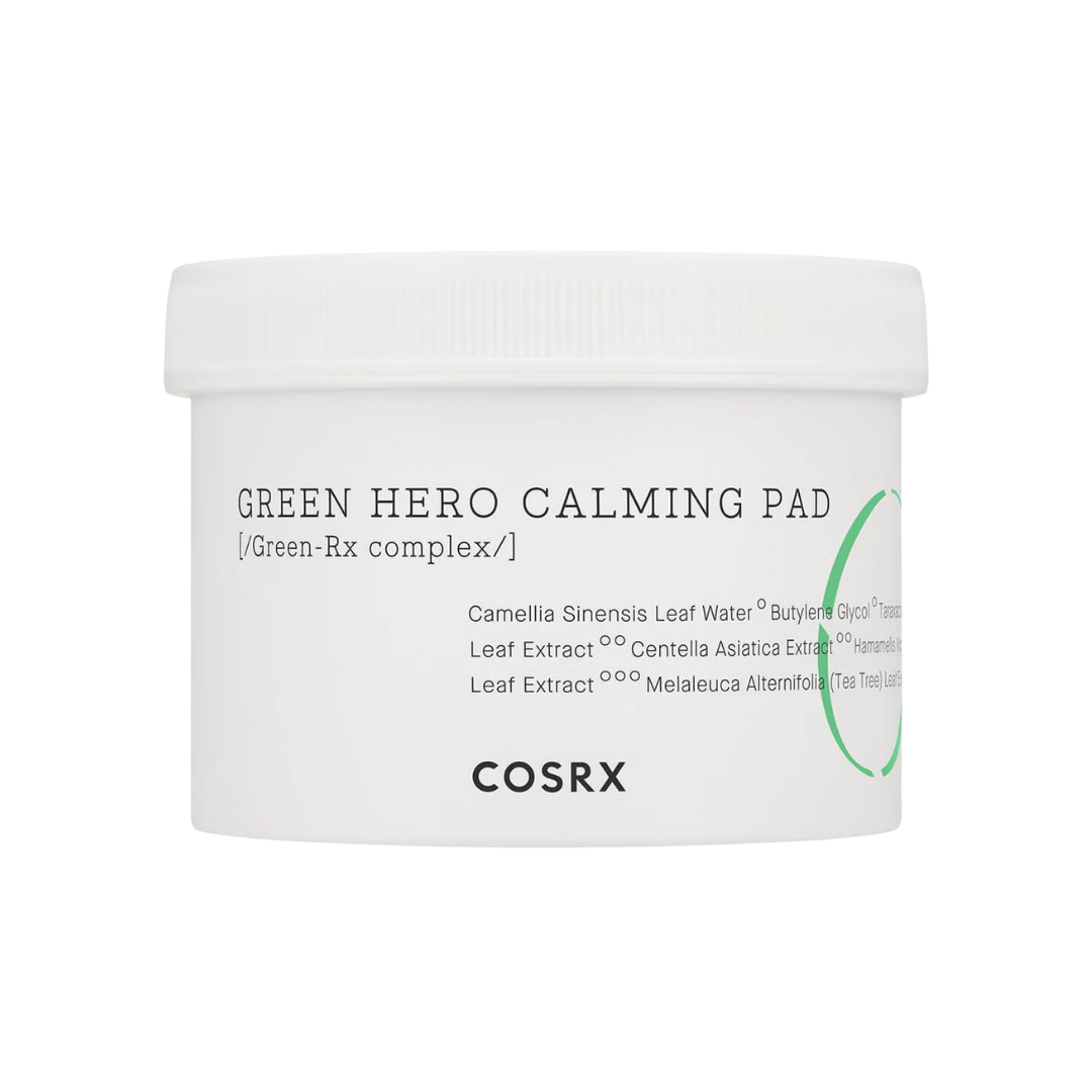 One Step Green Hero Calming Pad 70pcs - PIBU Skincare
