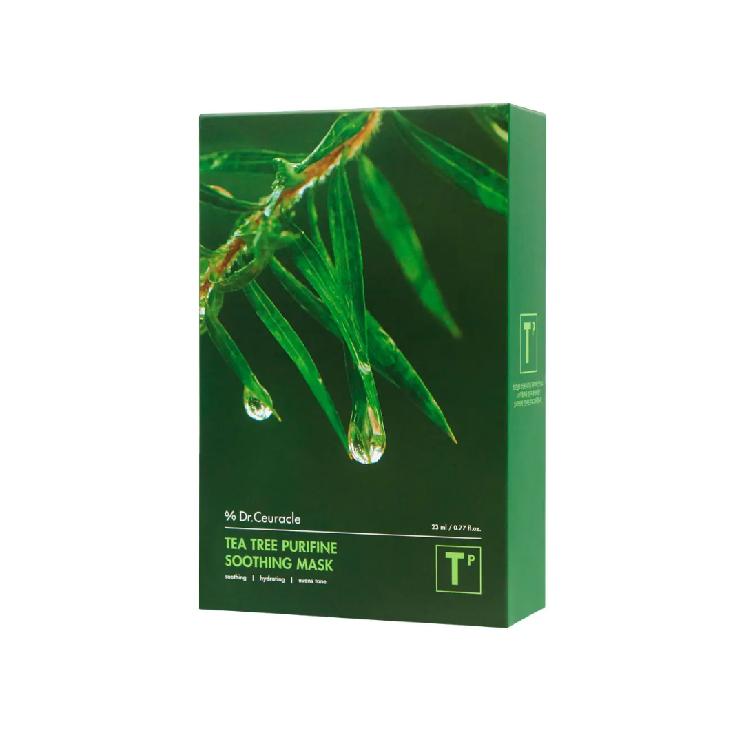 Tea Tree Purifine Soothing Mask 10pcs - PIBU Skincare