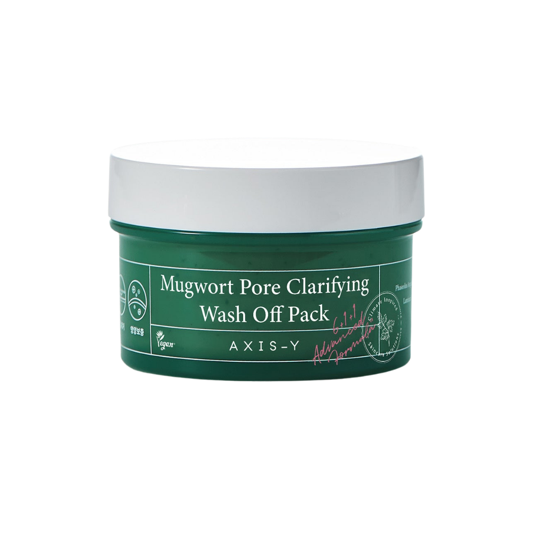 Mugwort Pore Clarifying Wash Off Pack 100ml - PIBU Skincare