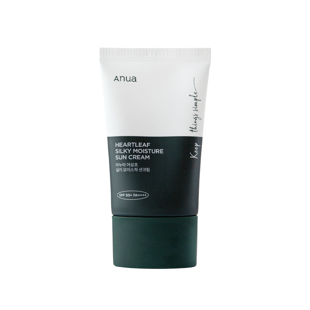 HEARTLEAF SILKY MOISTURE SUNSCREEN 50ml - PIBU Skincare