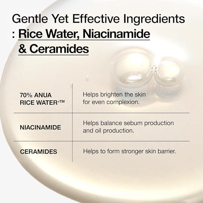 RICE 70 GLOW MILKY TONER 250ml - PIBU Skincare