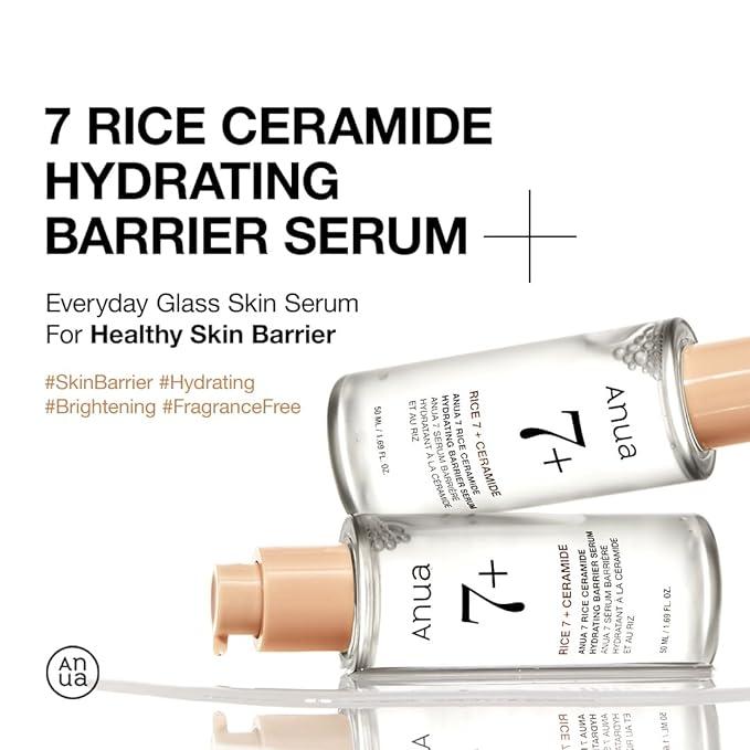 7 RICE CERAMIDE HYDRATING BARRIER SERUM 50ml - PIBU Skincare