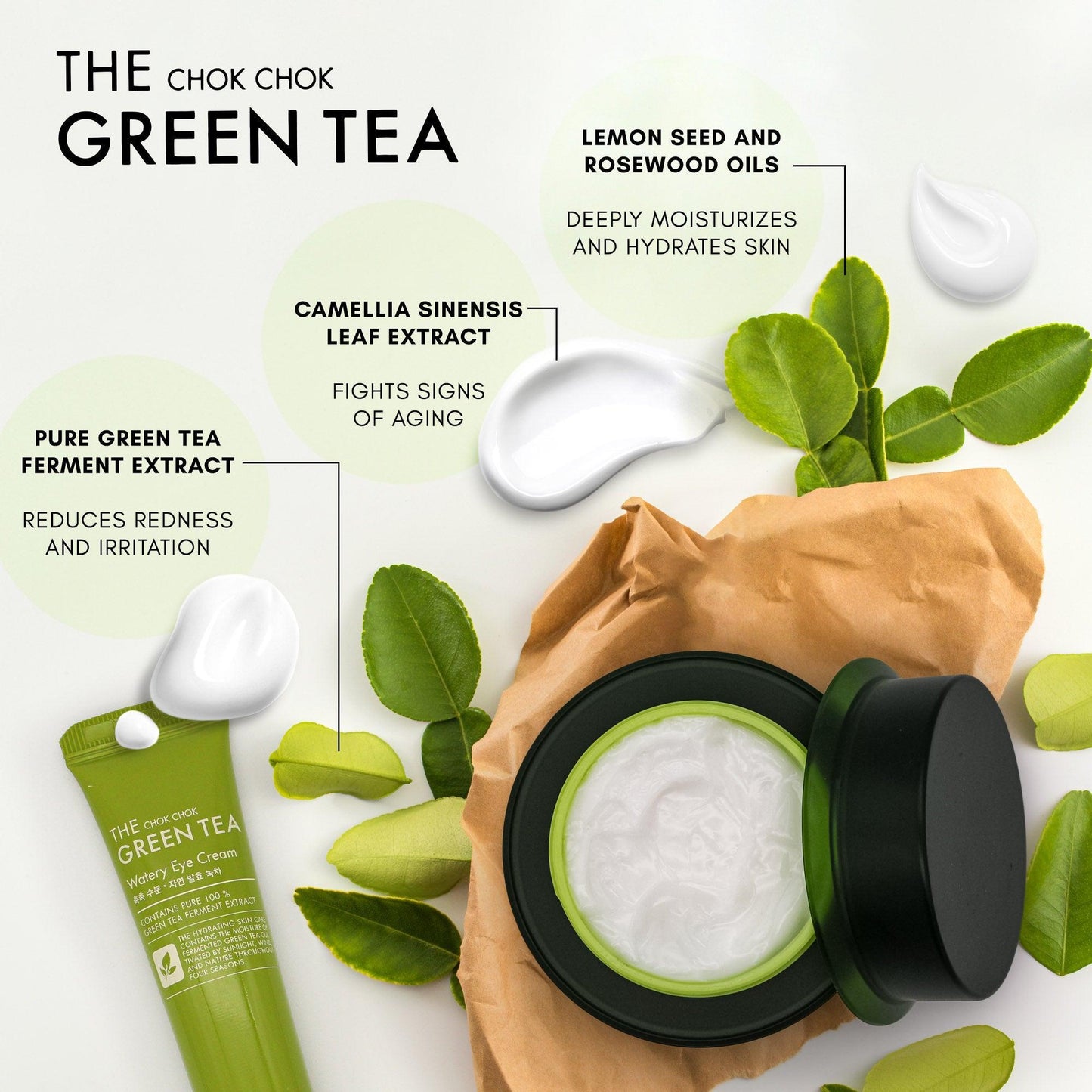 The Chok Chok Green Tea Watery Essence 55ml