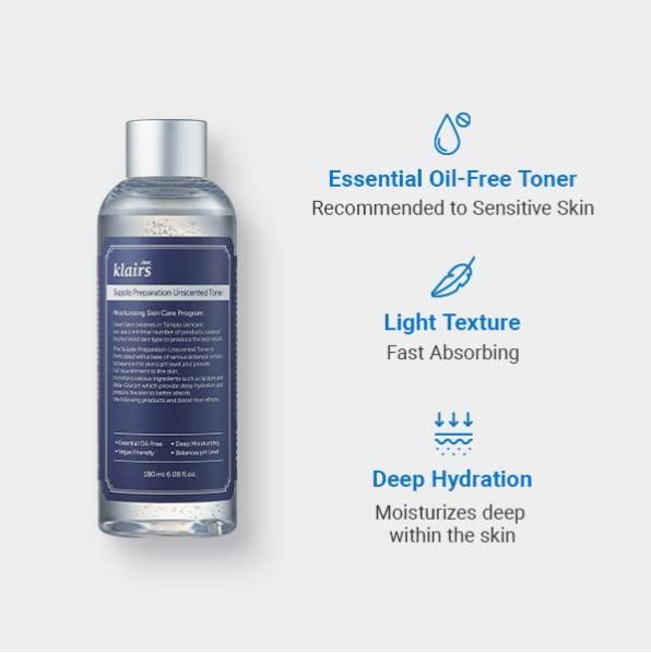 Supple Preparation Unscented Toner 180ml - PIBU Skincare