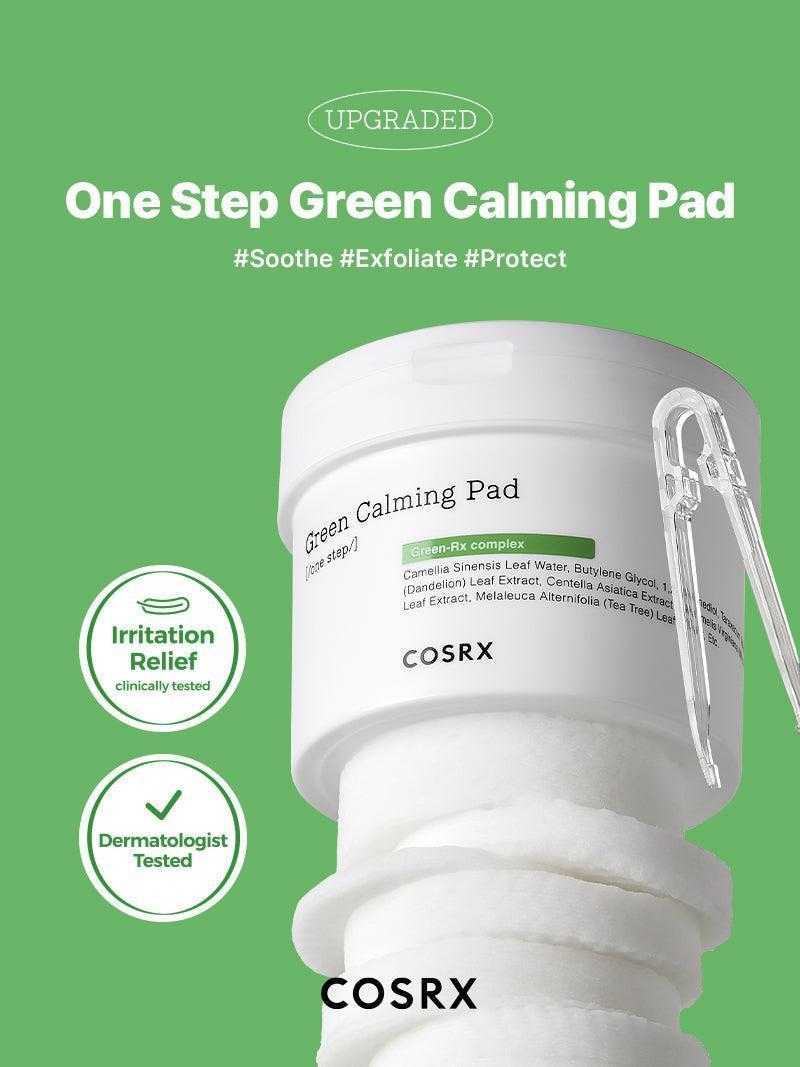 One Step Green Hero Calming Pad 70pcs - PIBU Skincare