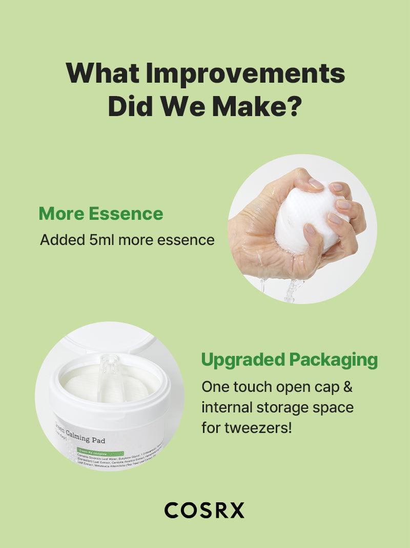 One Step Green Hero Calming Pad 70pcs - PIBU Skincare