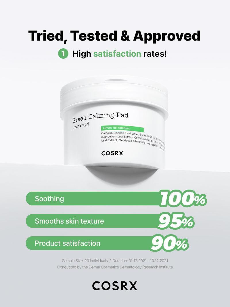 One Step Green Hero Calming Pad 70pcs - PIBU Skincare