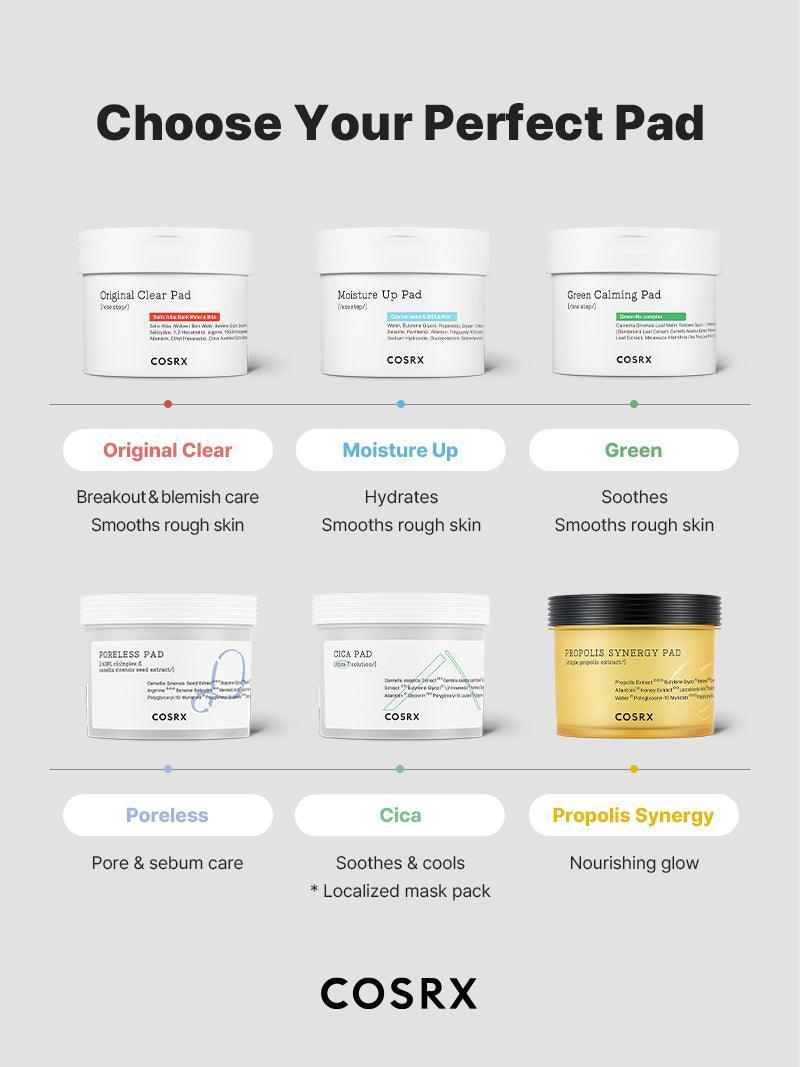 One Step Original Clear Pad 70pcs - PIBU Skincare