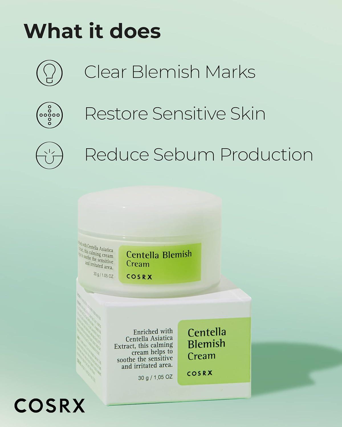 Centella Blemish Cream 30ml - PIBU Skincare