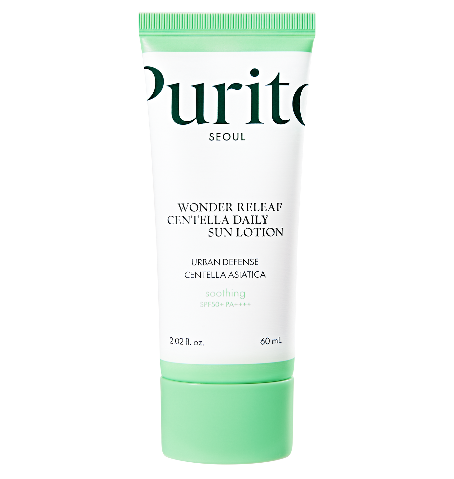 Wonder Releaf Centella Daily Sun Lotion SPF50+ PA++++ 60ml - PIBU Skincare