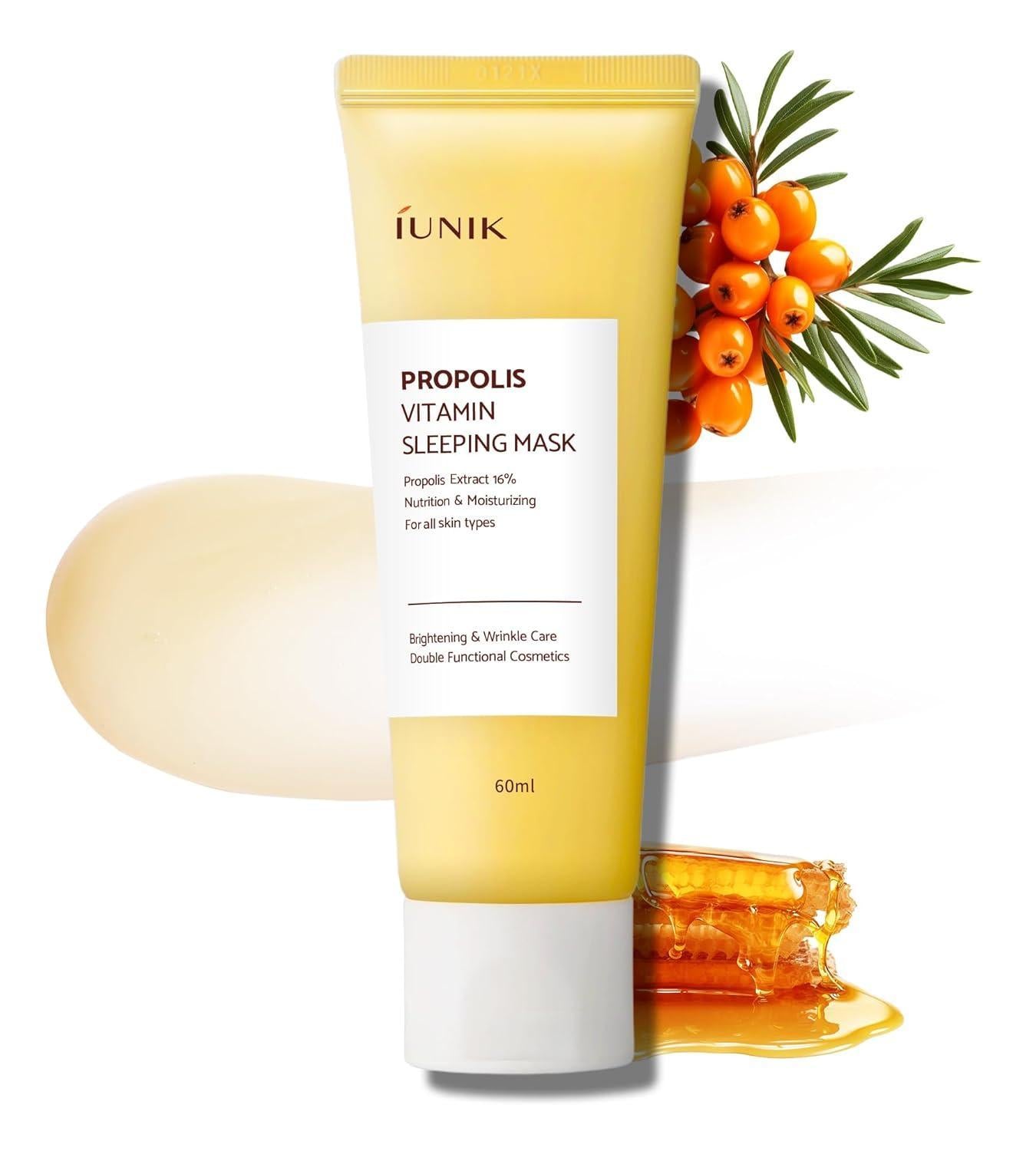 Propolis Vitamin Sleeping Mask 60ml - PIBU Skincare