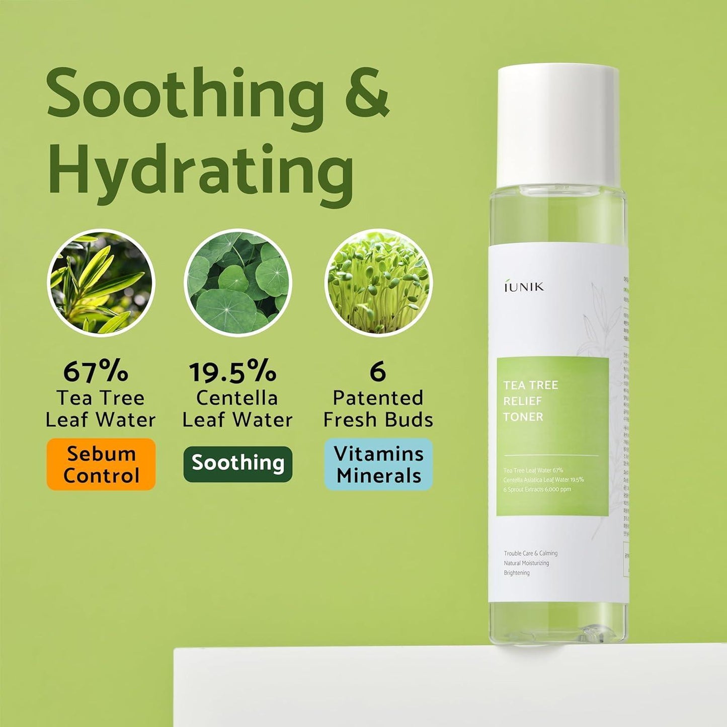Tea Tree Relief Toner 200ml - PIBU Skincare