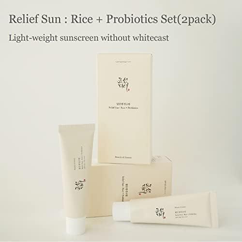 Relief Sun : Rice + Probiotics 50ml - PIBU Skincare