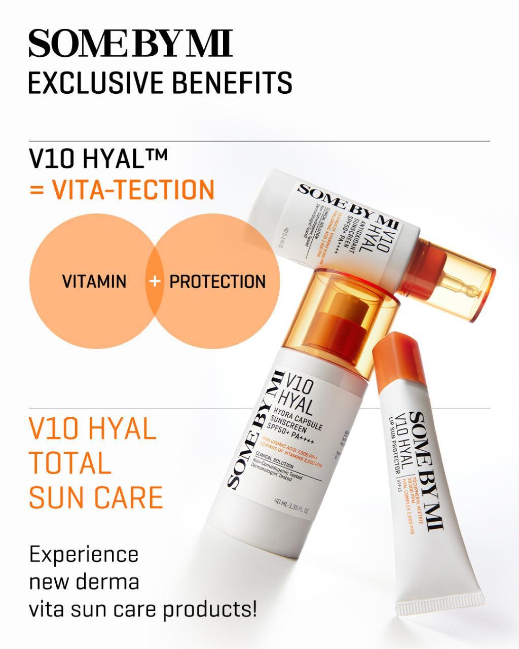 V10 Hyal Antioxidant Sunscreen 40ml - PIBU Skincare