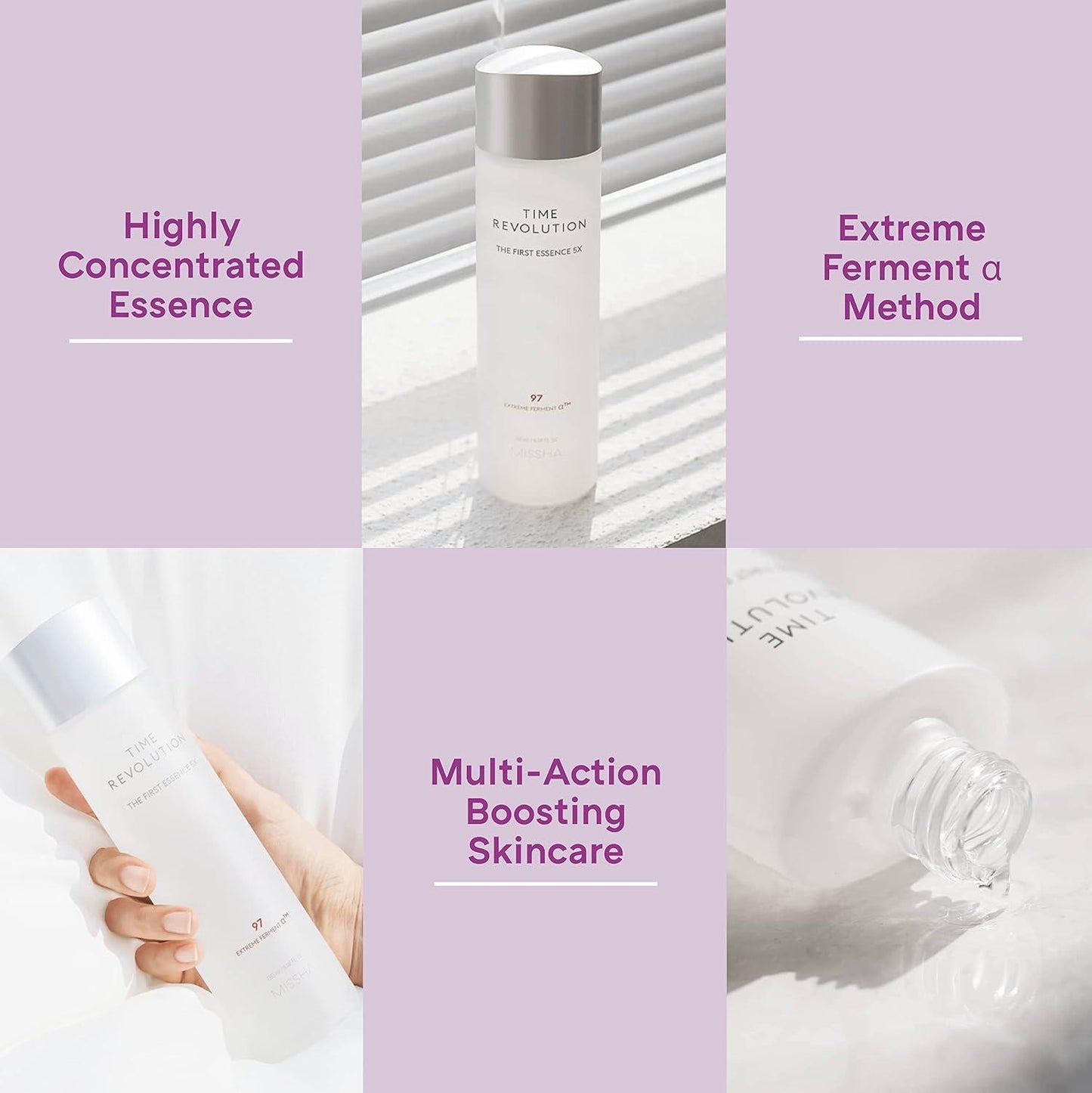 Time Revolution The First Essence 5X 180ml - PIBU Skincare