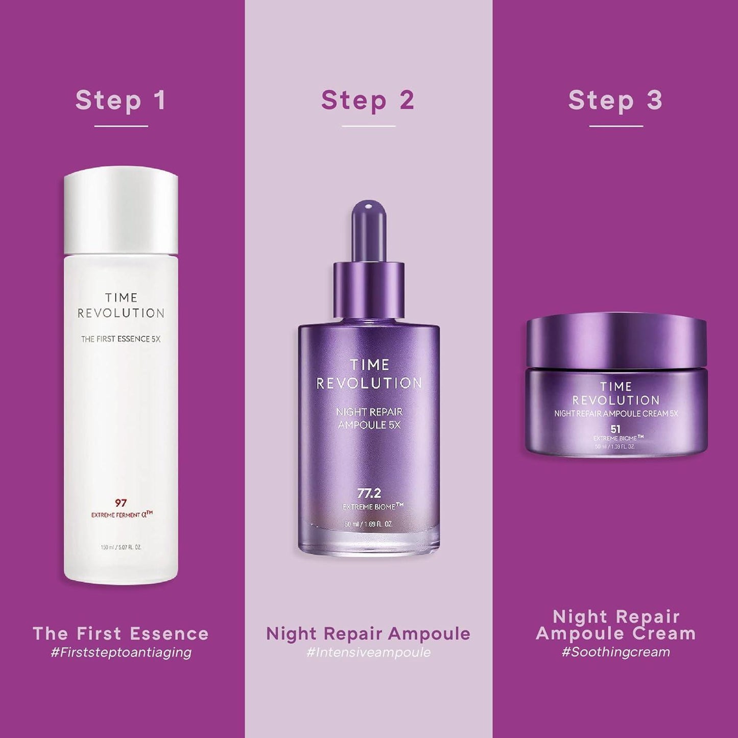 Time Revolution The First Essence 5X 180ml - PIBU Skincare