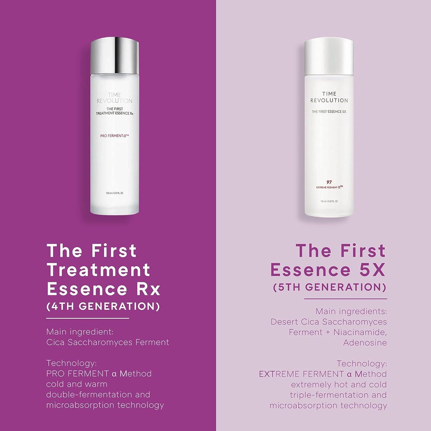 Time Revolution The First Essence 5X 180ml - PIBU Skincare