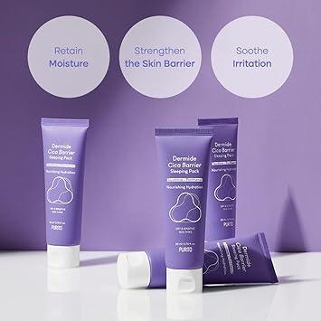 Dermide Cica Barrier Sleeping Pack 80ml - PIBU Skincare