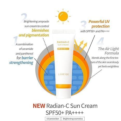 RADIAN-C SUNCREAM 50ml(SPF50+)