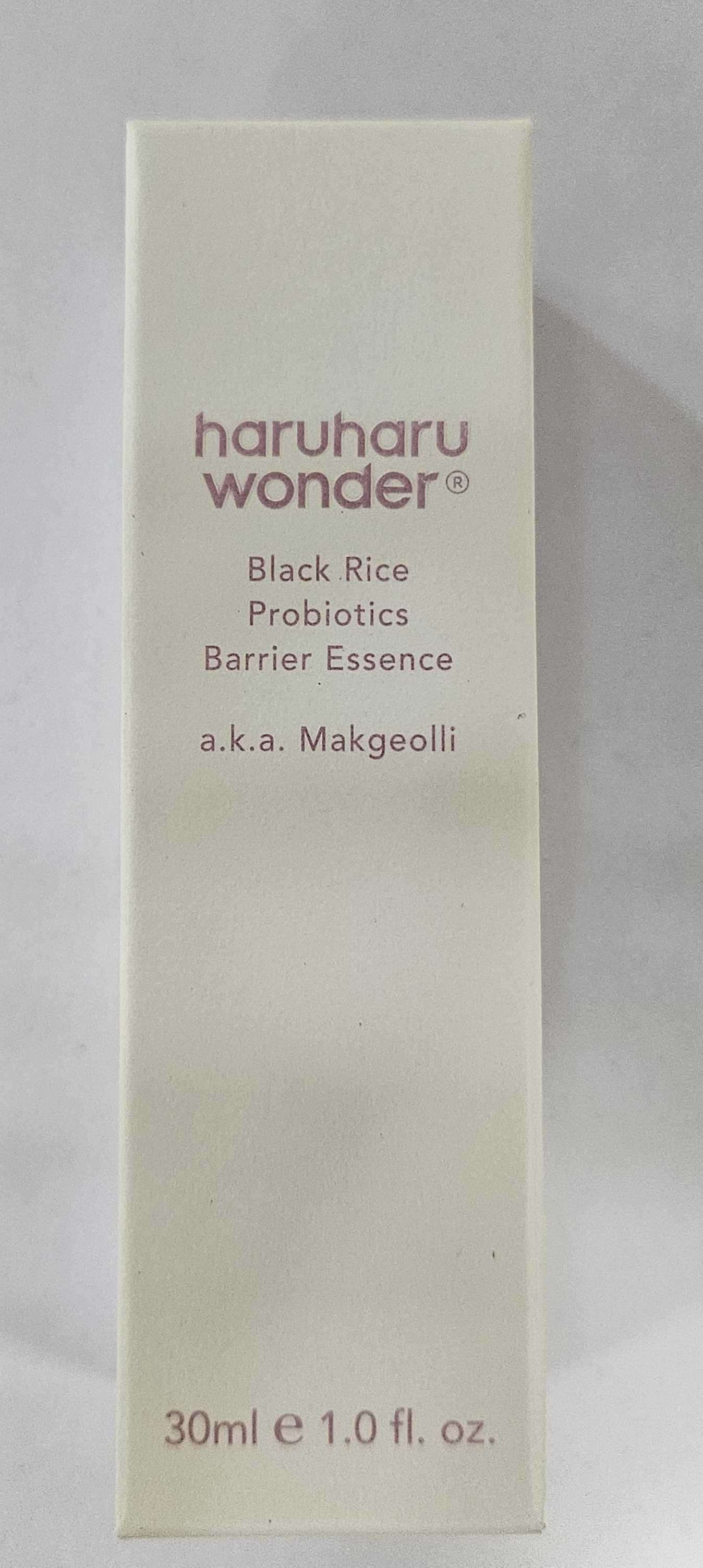 Black Rice Probiotics Barrier Essence 30ml_Official - PIBU Skincare