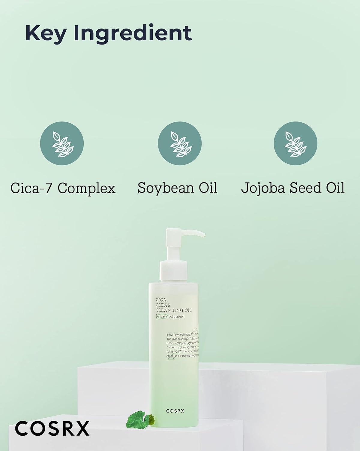Pure Fit Cica Clear Cleansing Oil 200ml - PIBU Skincare