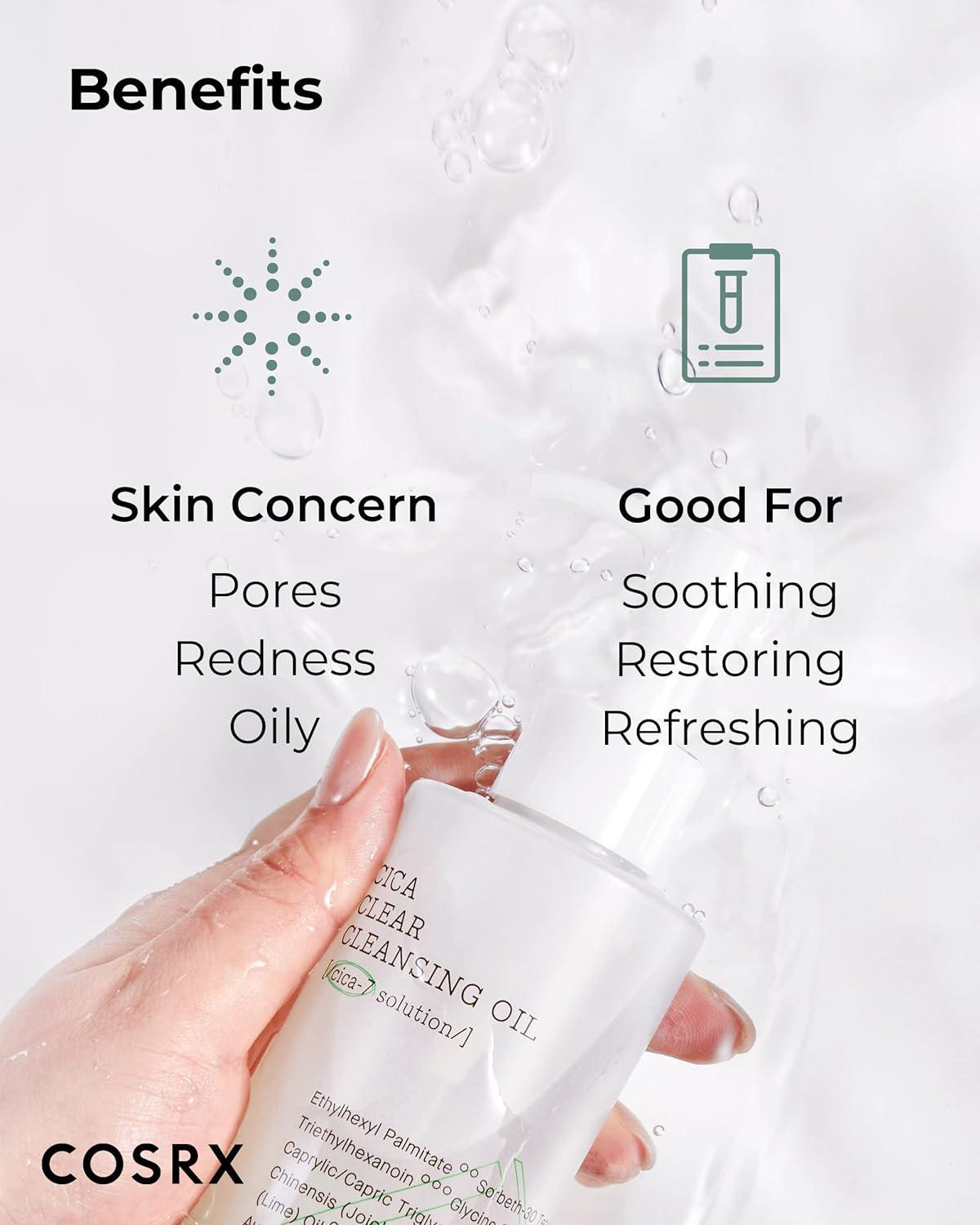 Pure Fit Cica Clear Cleansing Oil 200ml - PIBU Skincare