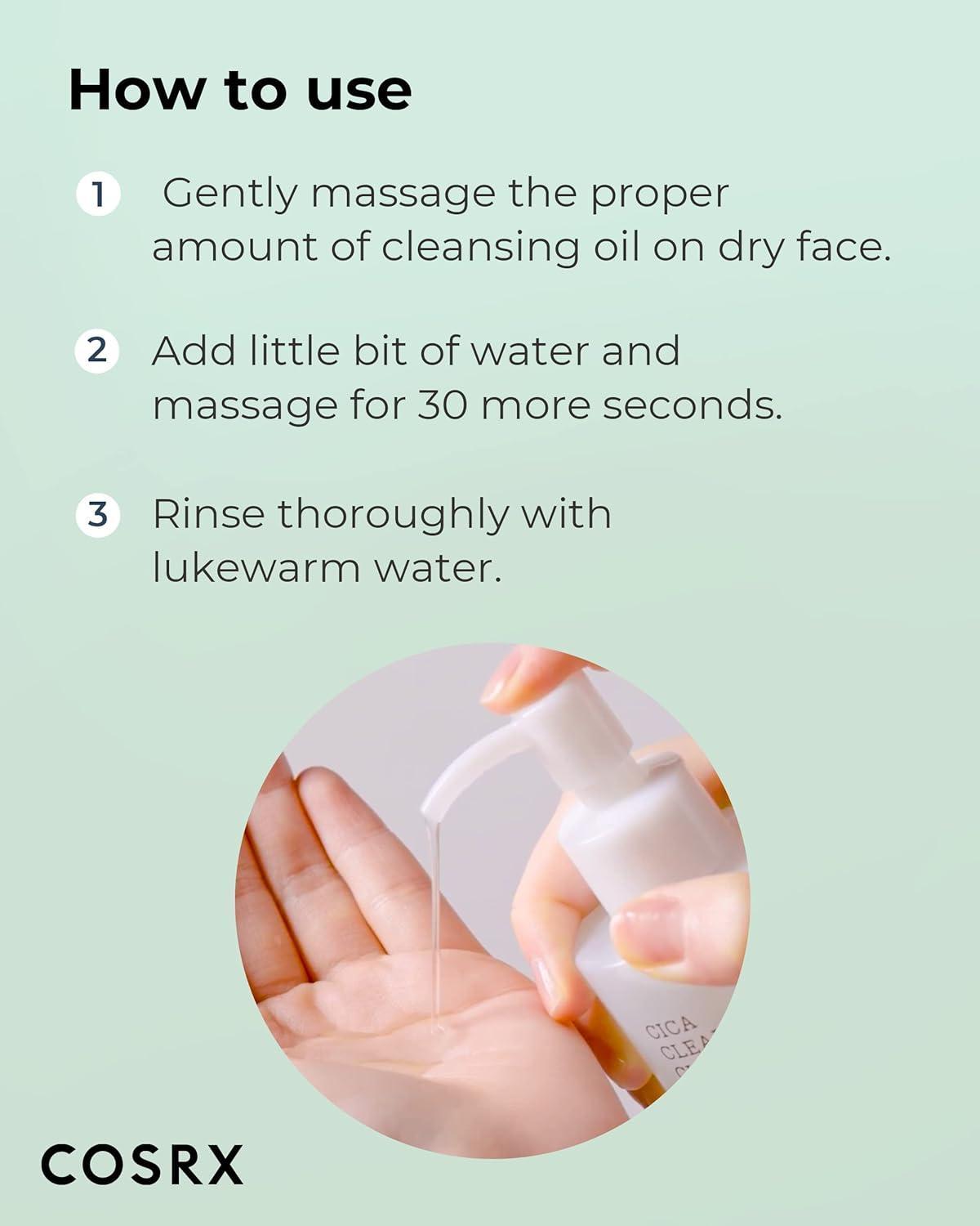 Pure Fit Cica Clear Cleansing Oil 200ml - PIBU Skincare