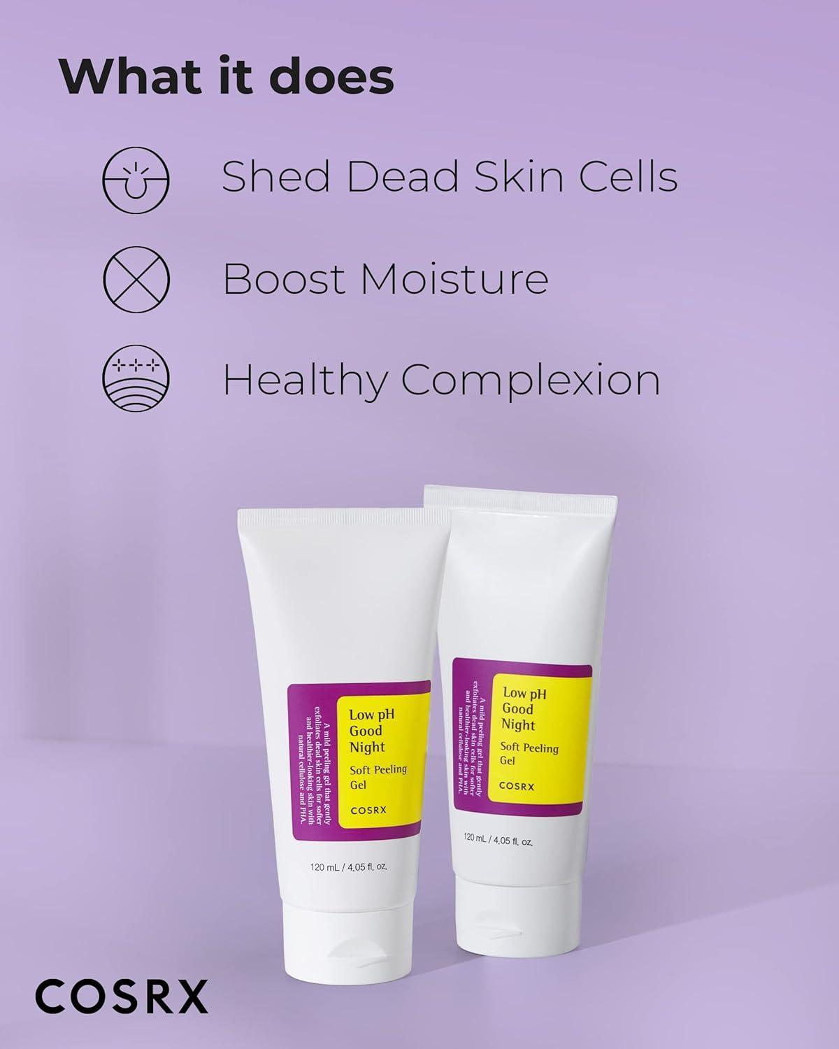 Low pH Good Night Soft Peeling Gel 120ml - PIBU Skincare