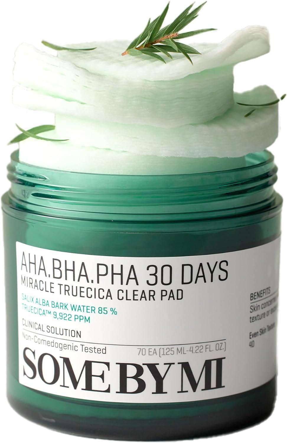 AHA BHA PHA 30 Days Miracle Truecica Clear Pad 70ea - PIBU Skincare