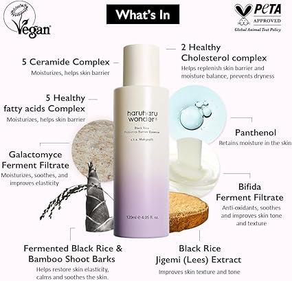 Black Rice Probiotics Barrier Essence 30ml_Official - PIBU Skincare