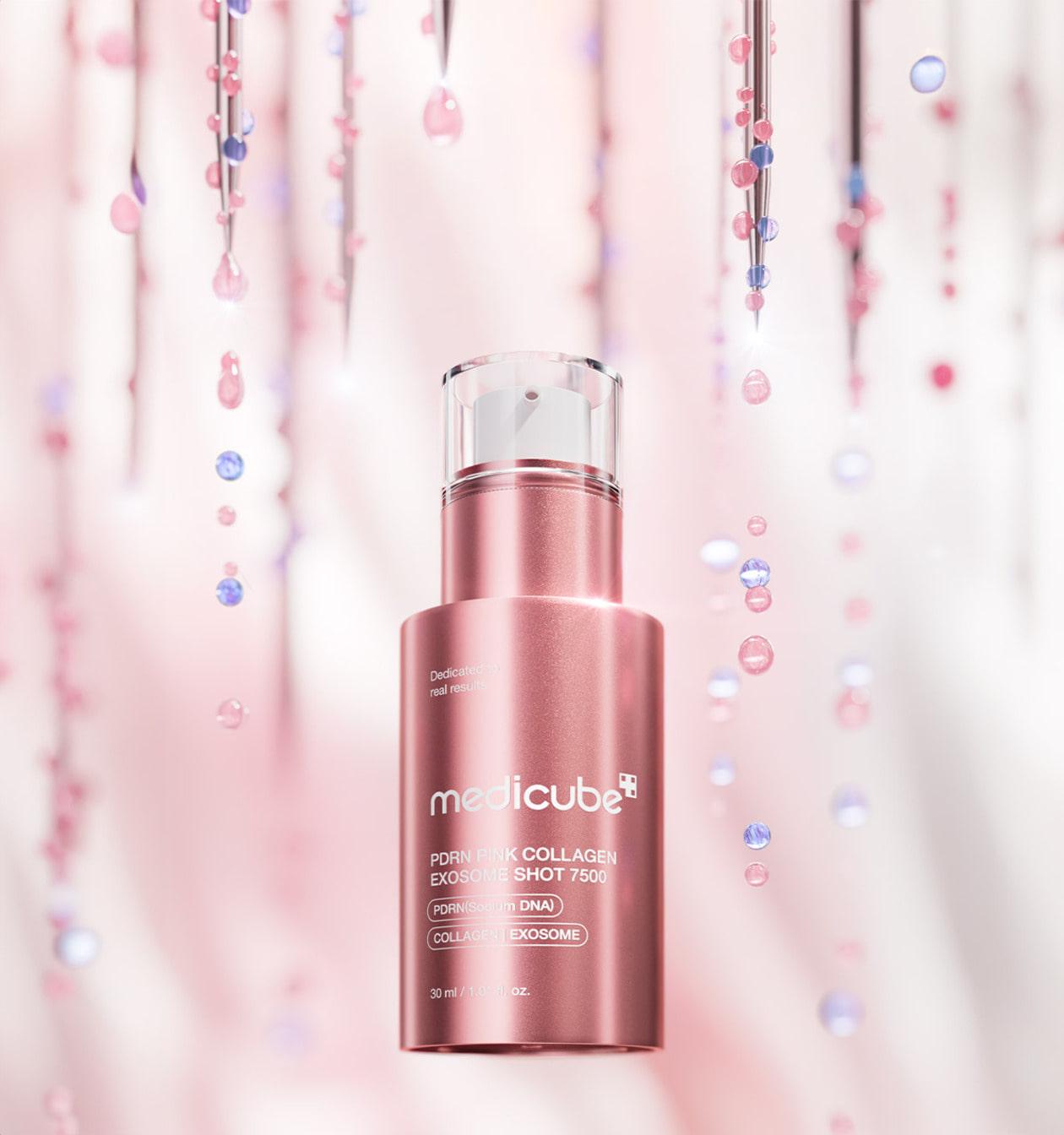PDRN Pink Collagen exosome shot ampoule 7500 30ml